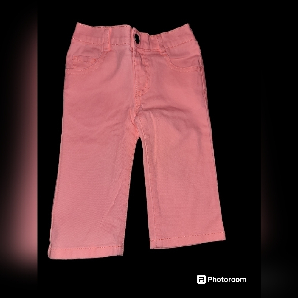 Crazy 8, girl's pink capri jeans